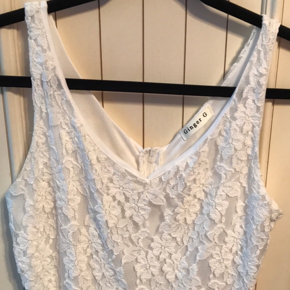 Ginger G white lace dress - Picture 2 of 8